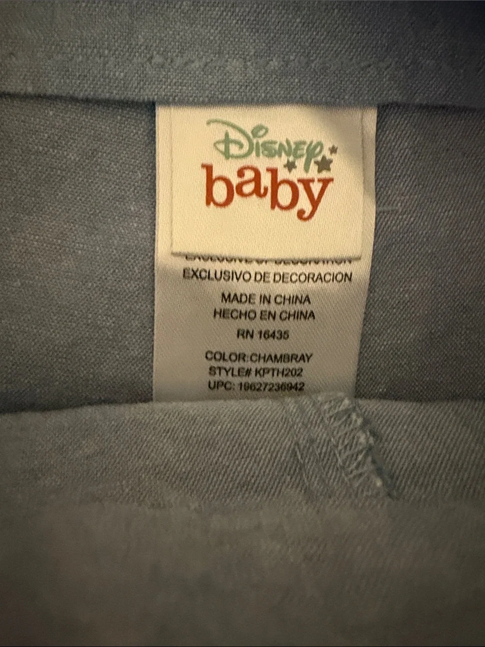 Buzz Lightyear Overalls with  Embroidered Front “Outta This World” 18 Months EUC